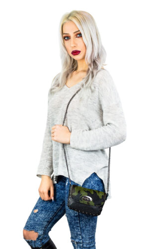 Borsa in pelle Military